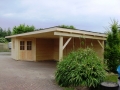 Fünf-Eck Haus mit angeschlossenem Carport